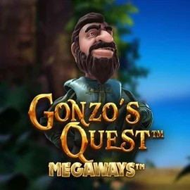 Gonzo's Quest Megaways slot logo by Red Tiger Gaming at Millioner Casino