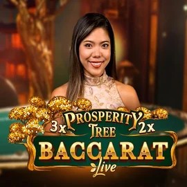Prosperity Tree Baccarat online game logo by Evolution on millioners.com.pl